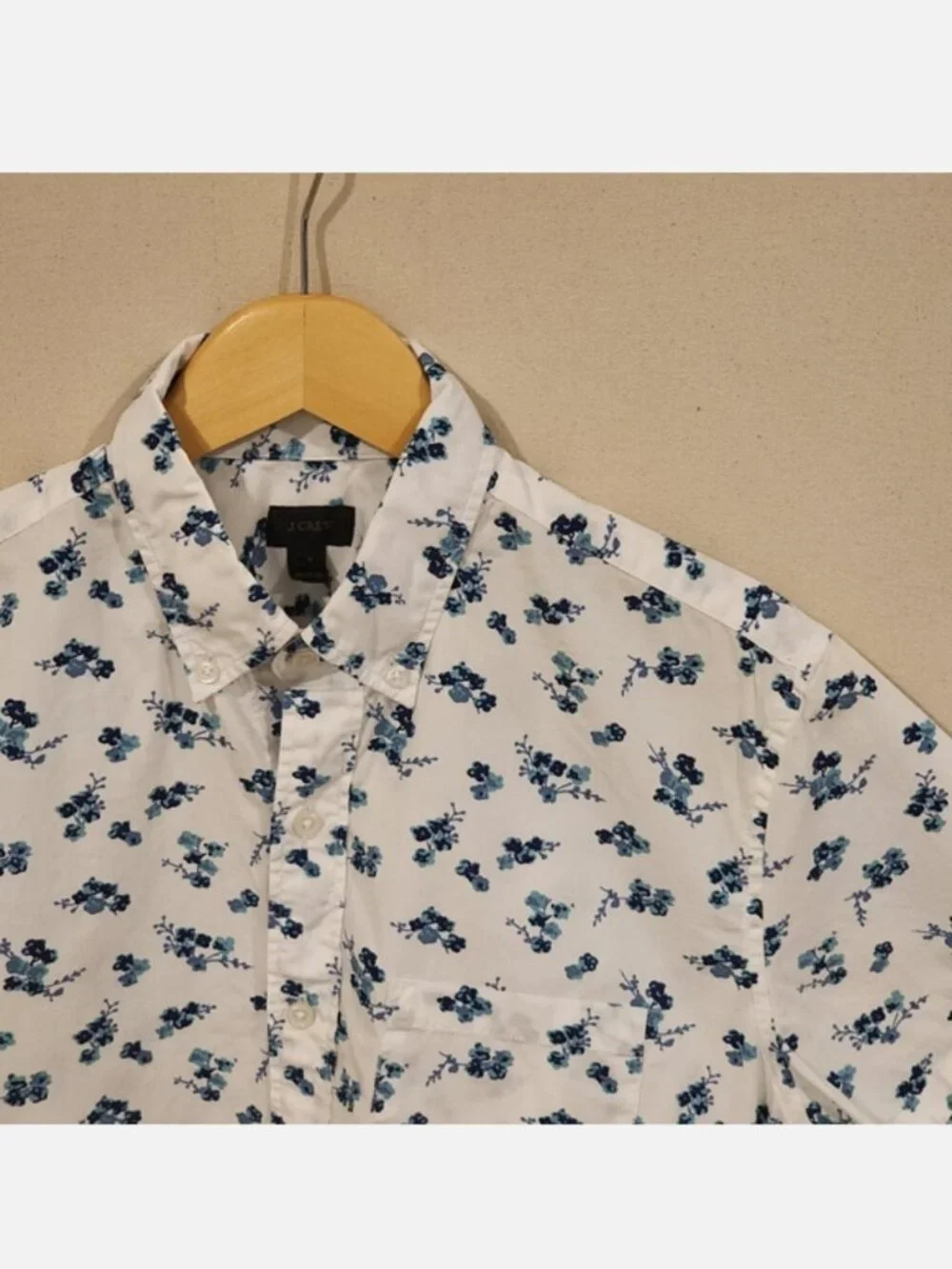 J. Crew Short Sleeve Button Down S